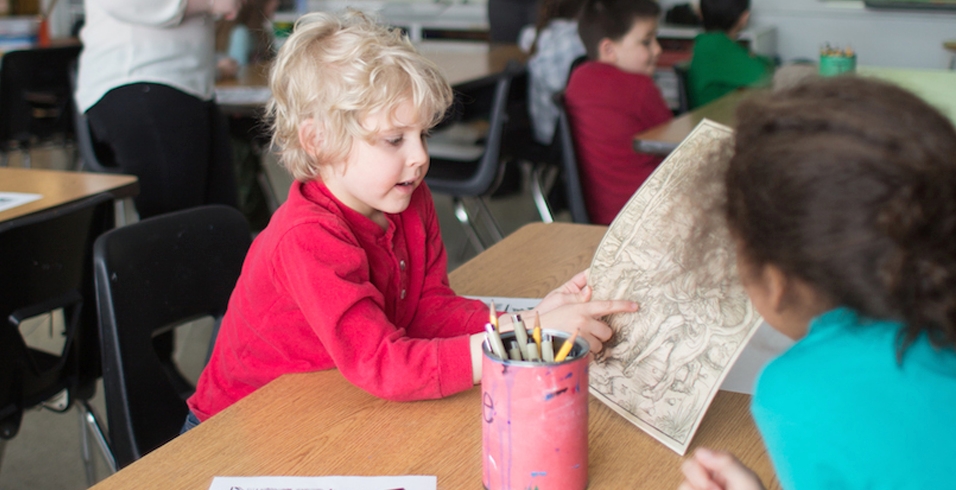 Wellin Teaches at Harts Hill Elementary